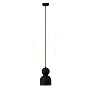 Lampă suspendată Sigma MOSAIC D 1 negru 41787 small 0