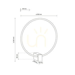 Aplică de perete cu LED Vexa White, 6 W small 7