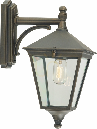 Verifica Aplică de perete pentru exterior London 481BD Gold E27 de la NORLYS