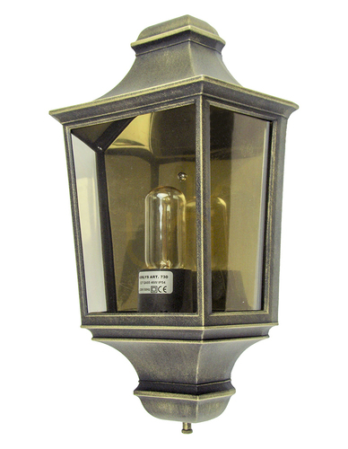 Verifica Aplică de exterior NORLYS Glasgow 730BD Gold E27