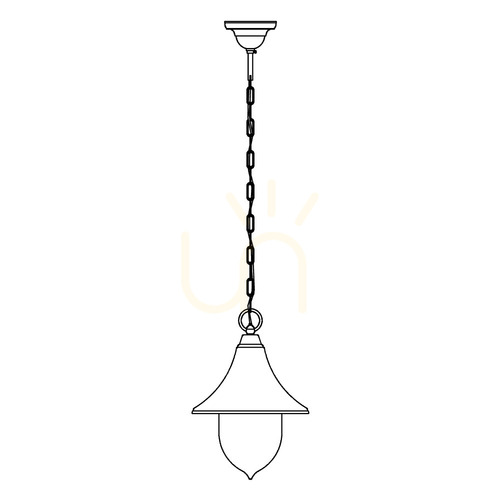 Verifica Lampa suspendată pentru exterior Florence 800A/BS Silver E27 de la NORLYS