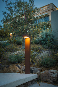 Stâlpișor LED NORLYS Asker 1312CS culoare oțel corten 85 cm 3000K DALI2 small 1