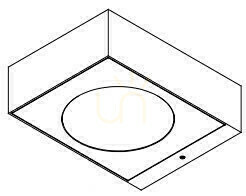 Verifica Aplică de perete pentru exterior Hitra 1330GB, gri, cu LED, de la NORLYS