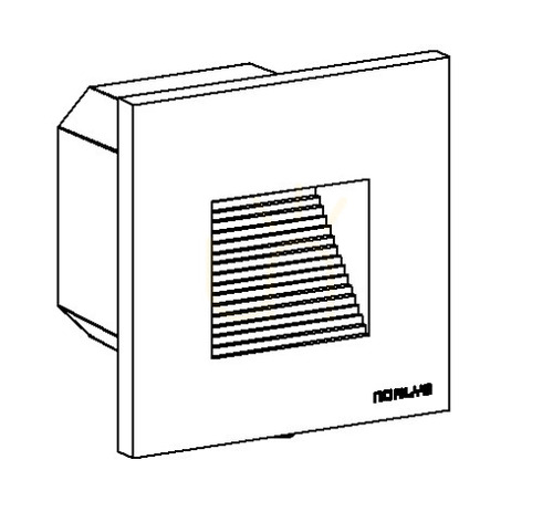 Verifica Aplică încastrată în perete Namsos Mini 1340CB maro-cupru, LED 4 W 3000 K, IP65, NORLYS