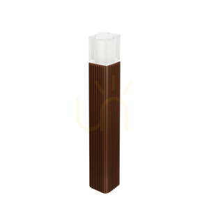 Stâlp luminos LED de exterior Norlys Frigga 2153CS brun-ruginiu 85 cm 3000 K DALI2 small 0