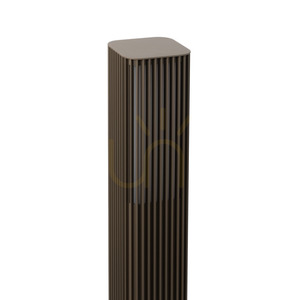 Stâlp de iluminat LED pentru grădină Norlys Astrid 2212GB, gri bej, 85 cm small 1