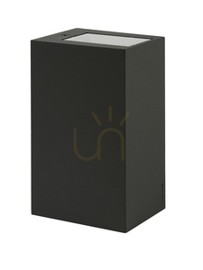 Aplică de exterior NORLYS Lillehammer 2282BL neagră RAL 9005, LED 4,5 W 4000 K, lumină în jos, DALI2 small 0
