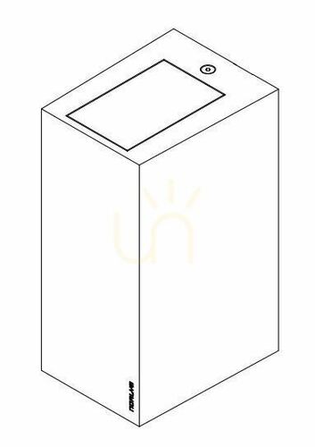 Verifica Aplică de exterior LED Lillehammer 2294GB gri bej NORLYS