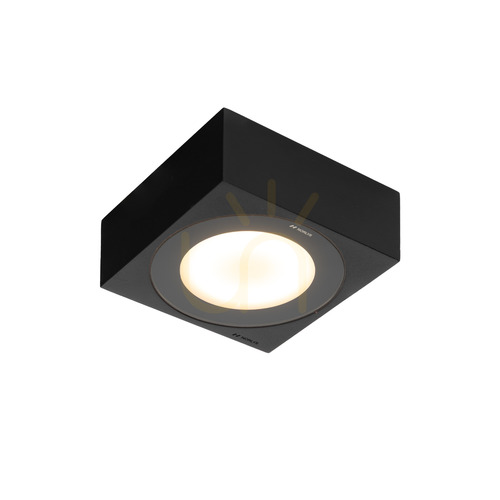 Verifica Hitra 2461BL – Lampa de tavan pentru exterior cu LED, de culoare neagră, de la NORLYS