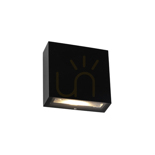 Verifica Aplică de perete pentru exterior Nora 2472BL cu LED-uri, de culoare neagră, de la NORLYS