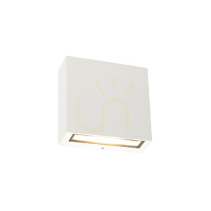 Aplică de exterior LED NORLYS NORA 2472, 15,3 W, 4000 K, DALI2, lumină sus/jos, alb RAL 9003 small 1