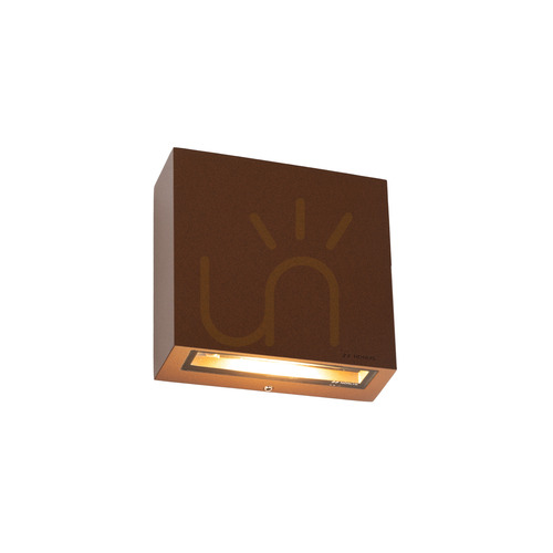 Verifica Aplică de perete pentru exterior cu LED-uri Nora 2487CS, de culoarea ruginii, de la NORLYS