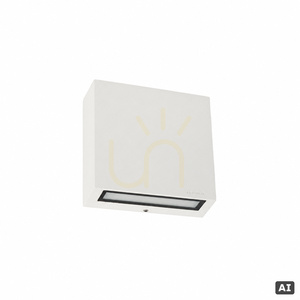 Aplică de exterior LED Norlys Nora 2499WH, albă, 8 W 4000 K DALI2, sticlă satinată small 0