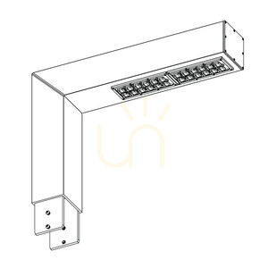 Lanterna de grădină Trelleborg 2609GR cu LED-uri, de culoare gri, model NORLYS small 0
