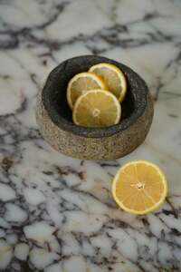 Bol decorativ BAZAR BIZAR River Stone Piatra de râu 14 cm small 1