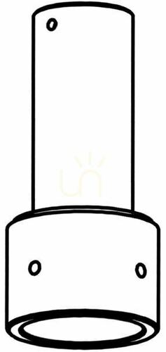 Verifica Reductor pentru corpuri de iluminat montate pe stâlp NORLYS ART.3061 3061BL negru Ø50/Ø60 mm