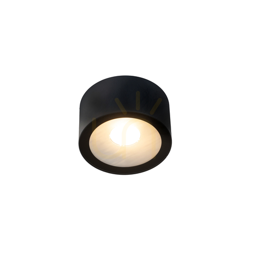 Verifica Lampa de tavan pentru exterior cu LED-uri Sol 4058BL, de culoare neagră, de la NORLYS