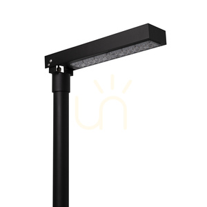 Corp de iluminat pentru stâlp NORLYS Asker Head 4382BL Ø60 LED 19,6W 3000K IP65 negru small 3