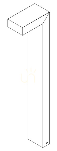 Verifica Stâlpișor de iluminat Norlys Asker 5124GB LED 7,2 W 4000 K, 85 cm, gri bej