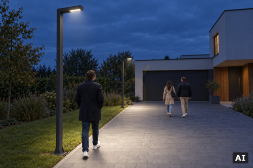 Verifica Stâlp de iluminat Norlys Asker 5227GR, 3 m, LED 19,5 W 2827 lm 4000 K, DALI2, grafit, IP65