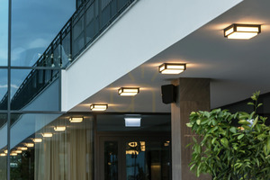 Plafonieră de exterior Nordland 7118GR, grafit, LED, senzor de mișcare MASTER, IP65, NORLYS small 1