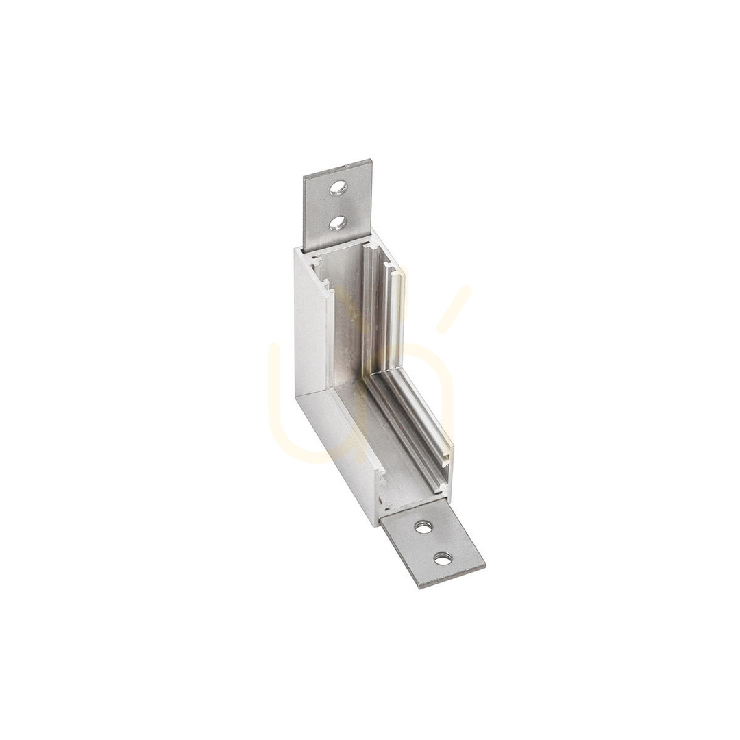 Verifica Conector mecanic de colț la 90° pentru șină de 48 V Gea Luce GBIGS10, alb satinat Conector mecanic de colț la 90° pentru șină de 48 V Gea Luce GBIGS10, alb satinat
