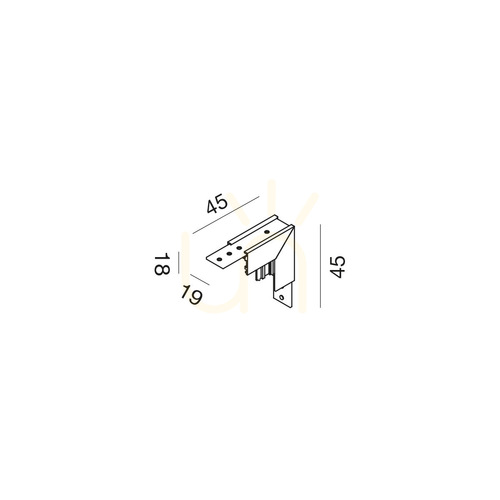 Verifica GBIGS12 Conector pentru bară colectoare, auriu, Gea Luce