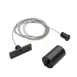 GBIS11 Suport pentru bară colectoare, negru, Gea Luce small 0