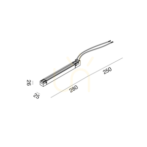 Sursă de alimentare magnetică directă Gea Luce GBITR5 pentru șină GBIN30 de 48 V, negru mat 1 Sursă de alimentare magnetică directă Gea Luce GBITR5 pentru șină GBIN30 de 48 V, negru mat small 1