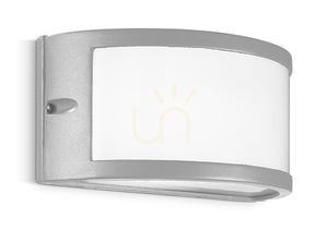 GES140 Aplică de perete pentru exterior Silver Gea Luce, IP54 small 0