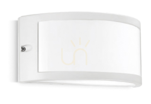 Verifica GES143 Aplică de perete pentru exterior Gea Luce, albă, IP54