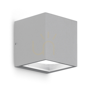 GES171 Aplică de perete pentru exterior Silver Gea Luce, IP54 small 0