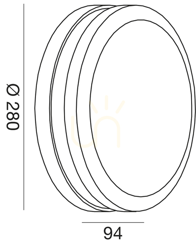 Verifica GES291 Gea Luce, lampă de tavan pentru exterior, argintie, IP54