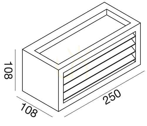 Verifica Aplică de perete pentru exterior GES310 din grafit de la Gea Luce, IP54