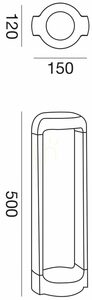GES451 Stâlp de iluminat Gea Luce IP65 small 1