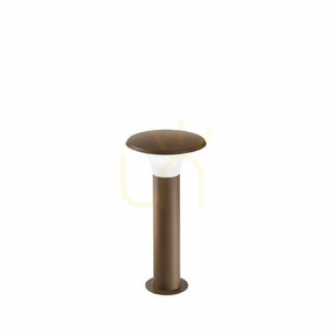 GES521 Stâlp de iluminat Gea Luce, culoare ruginiu, IP44 small 0