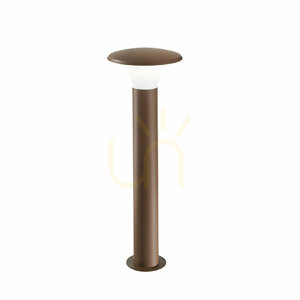 GES522 Stâlp de iluminat Gea Luce, culoare ruginiu, IP44 small 0