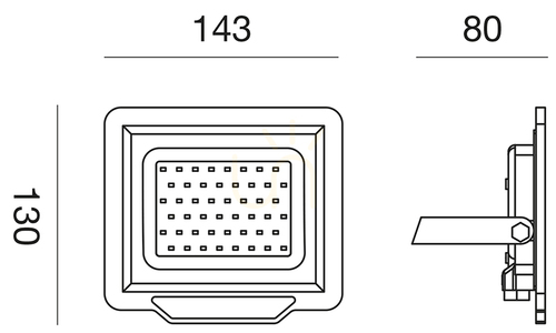 Verifica Proiector cu LED alb Gea Luce GES841C, IP65