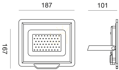 Verifica Proiector cu LED alb Gea Luce GES842N, IP65
