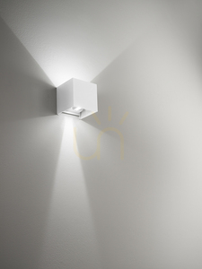 GES860N Aplică de perete pentru exterior Gea Luce, albă, IP54 small 1