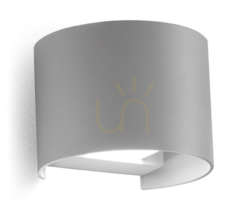 Verifica GES872N Aplică de perete pentru exterior Silver Gea Luce, IP54
