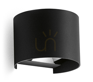 GES873C Aplică de perete pentru exterior Gea Luce, negru, IP54 small 0