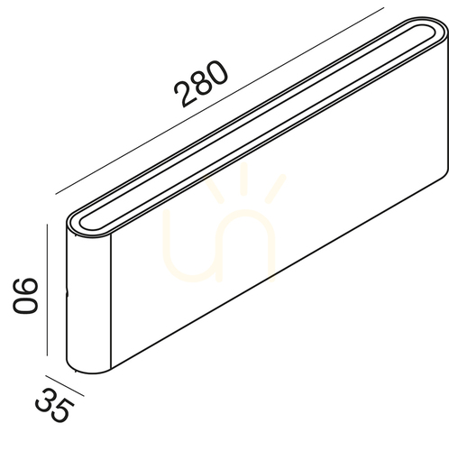 Verifica GES884N Aplică de perete pentru exterior Graphite Gea Luce, IP54