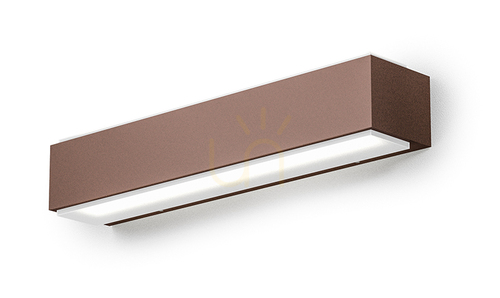 Verifica GES965 Aplică de perete pentru exterior Gea Luce, culoare ruginie, IP65