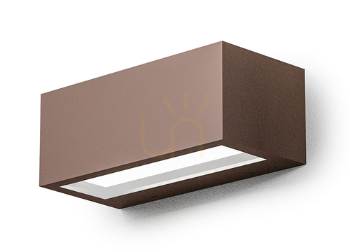 Verifica GES972 Aplică de perete pentru exterior Gea Luce, culoare ruginie, IP65
