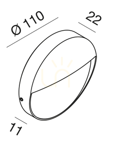 GES985 Brown Gea Luce IP65 – Iluminat pentru scări small 1