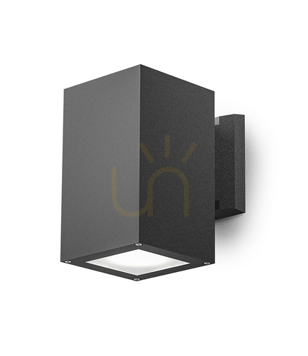 Verifica Aplică de exterior Gea Luce GES1013 antracit IP65 E27