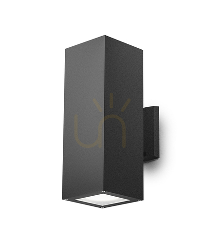 Verifica GES1016 Aplică de perete pentru exterior Graphite Gea Luce, IP65