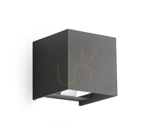 Verifica GES1021 Aplică de perete pentru exterior Graphite Gea Luce, IP65
