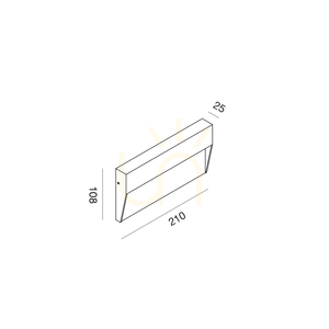 GES1172N Gea Luce IP65 Iluminat pentru scări small 1